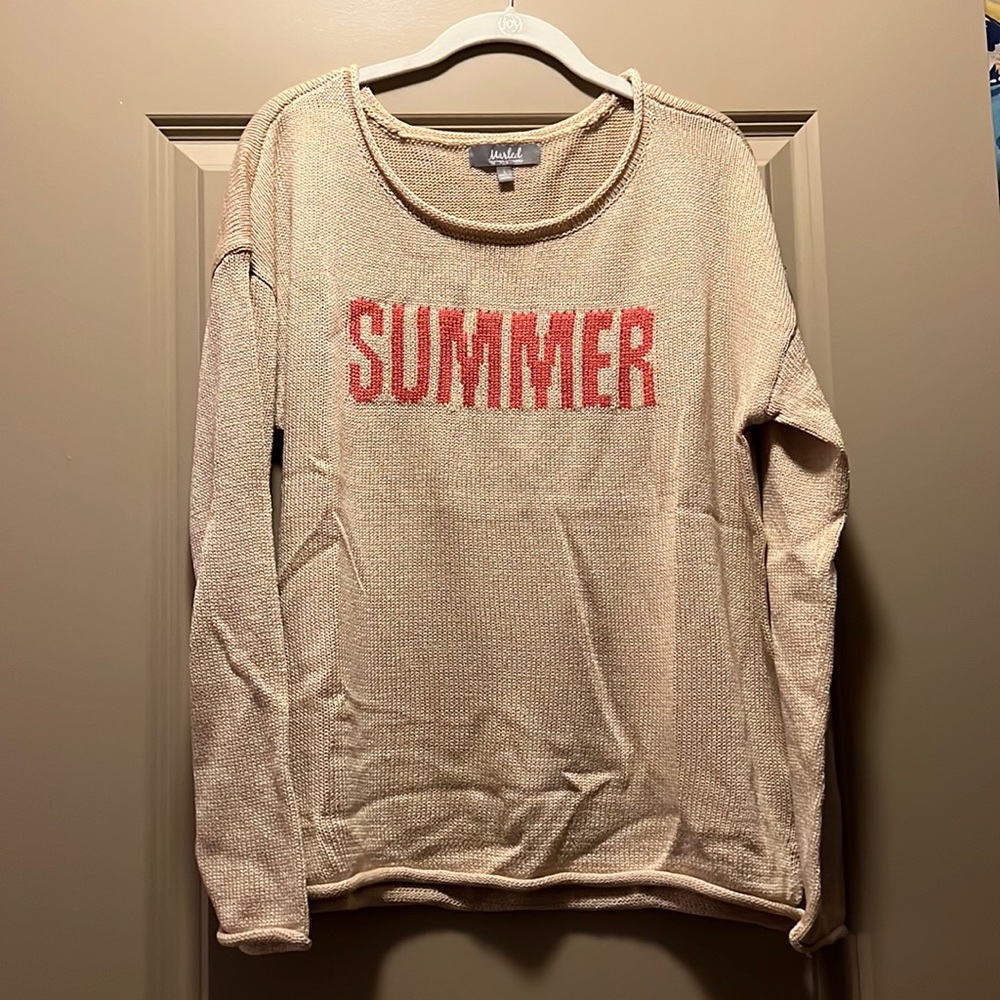 “SUMMER” Sweater